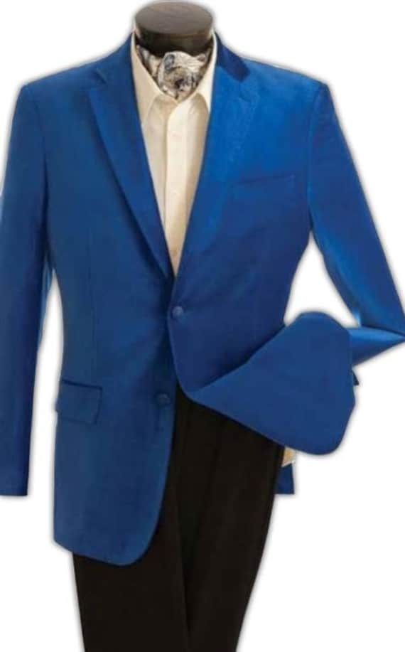 royal blue jacket suit