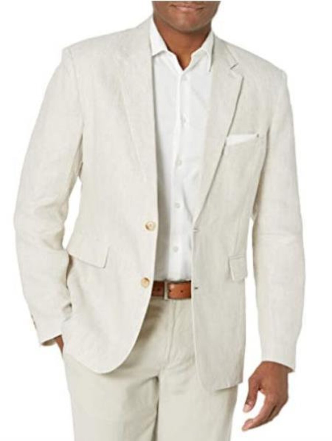 Blazer en lin pour homme Manteau de sport en lin naturel - Etsy France