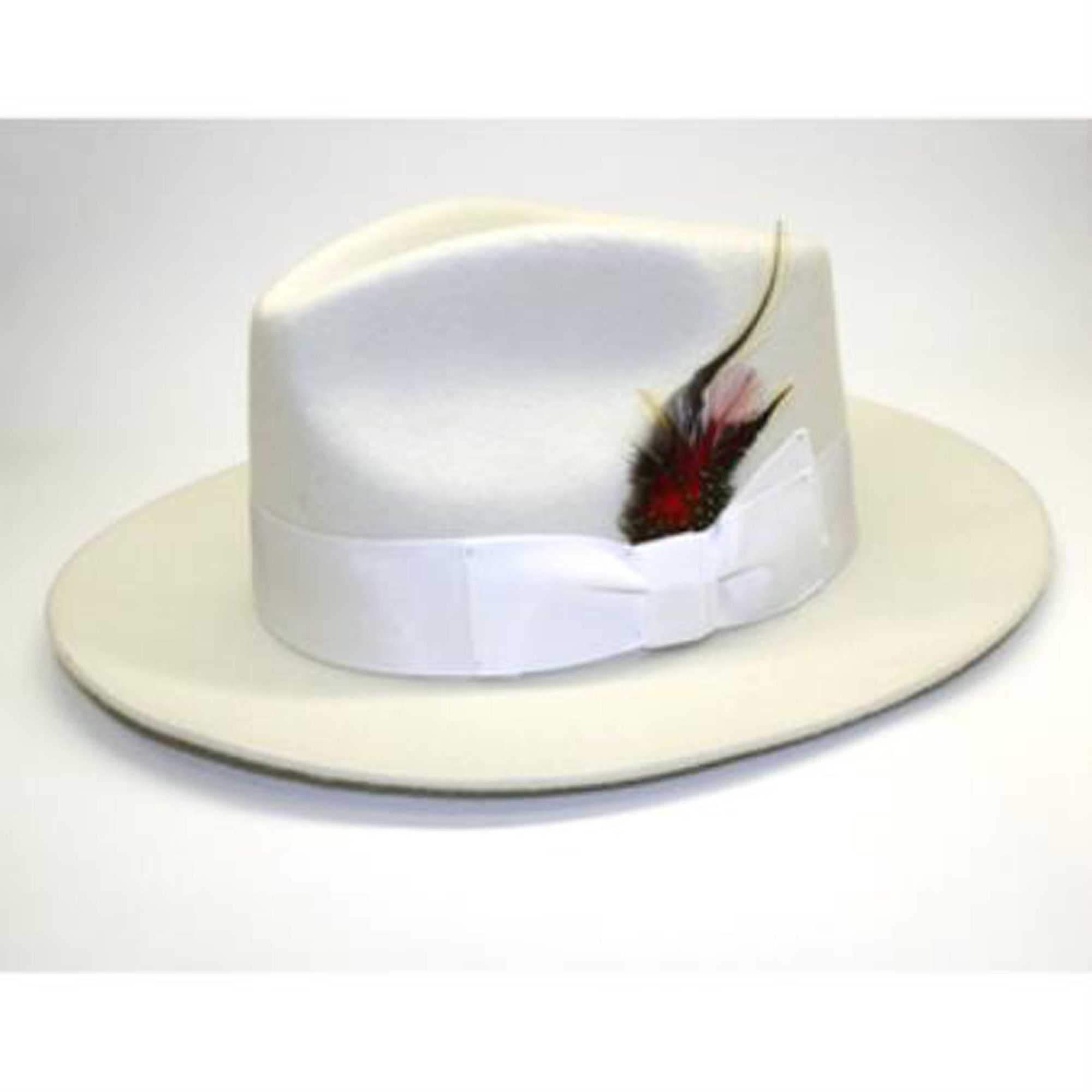 Men's Off White Fedora Hat | Etsy
