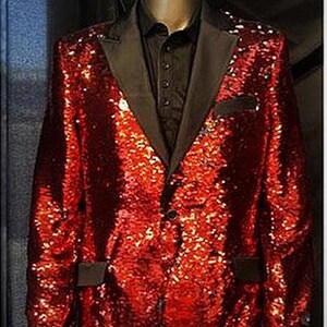 big and tall sequin jacket