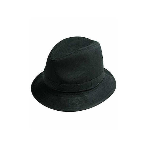 Mens Black New Style Soft Felt Bucket Hat Etsy Australia