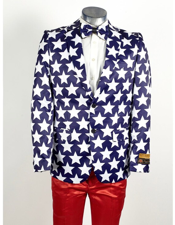 4th of july mens suit