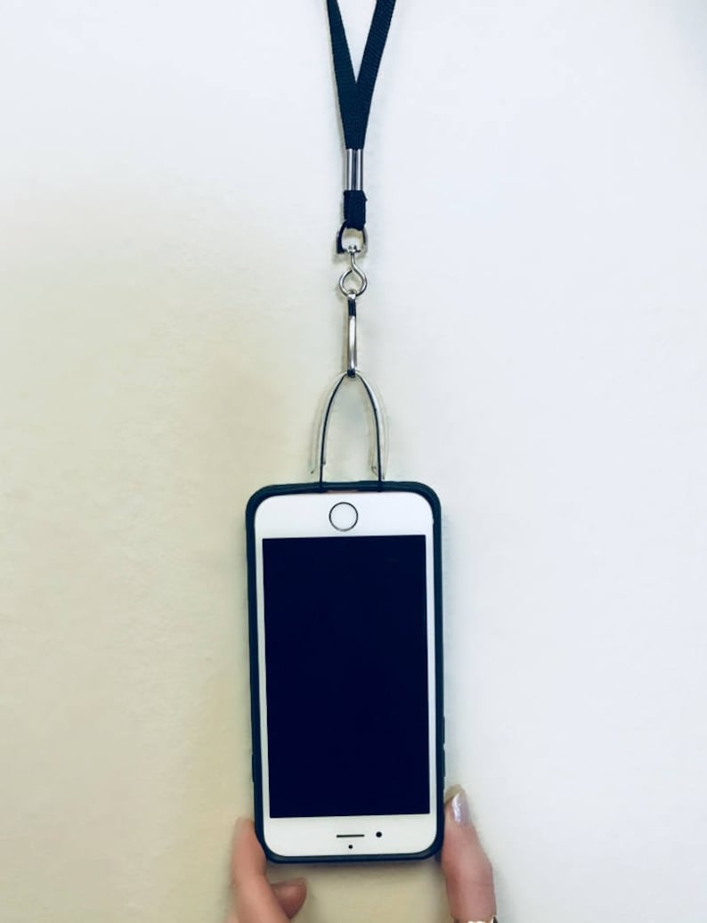 Phone Hanger, Cell Phone Hanger, Phone Necklace, Hands Free Phone