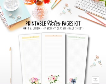 Hp Classic Lined Paper - Etsy