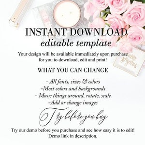 Printable Belly Band Template Simple Elegant Wedding Belly | Etsy