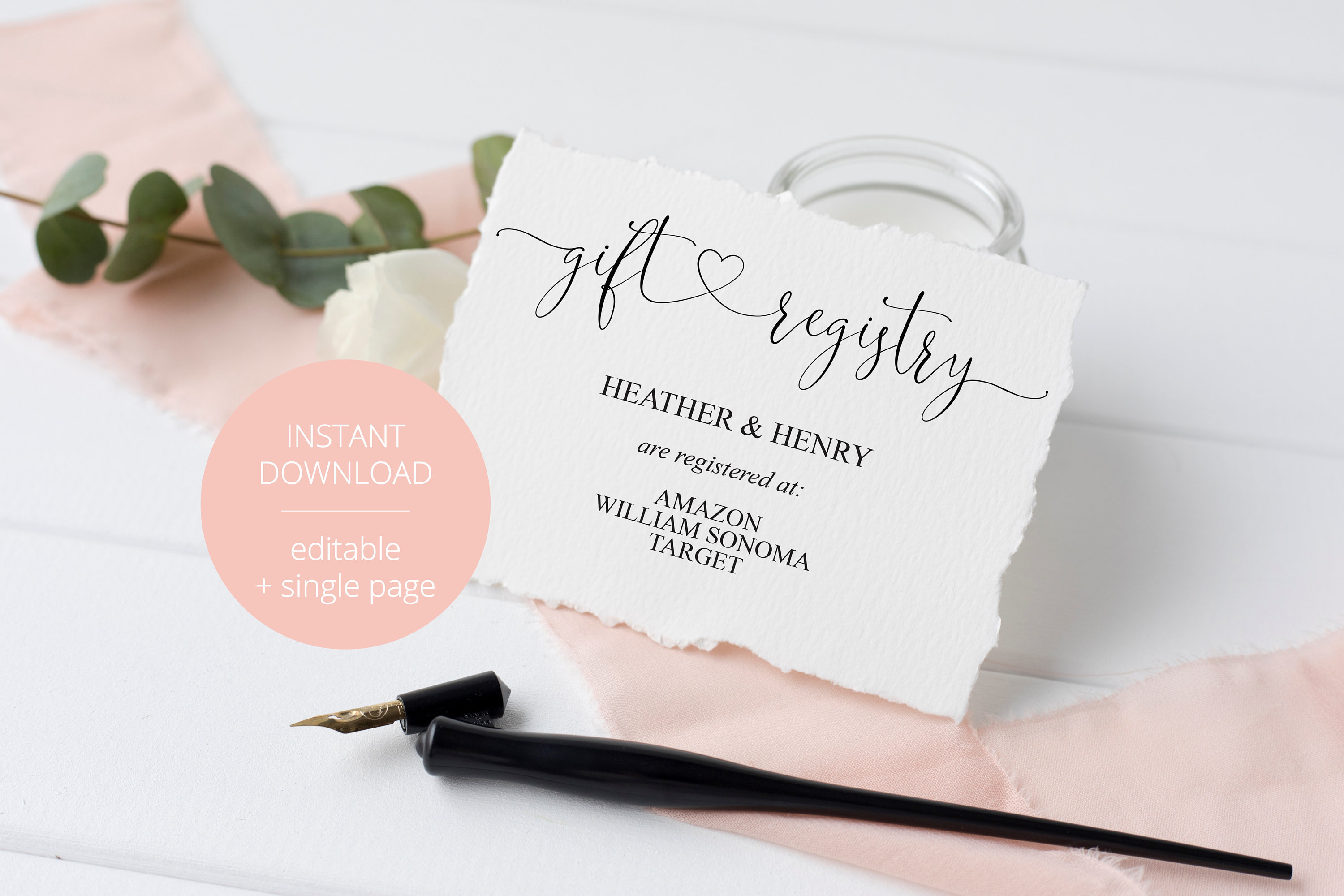 registry-card-template-gift-registry-wedding-template-etsy