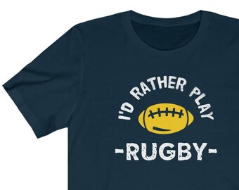 Funny rugby shirt | Etsy