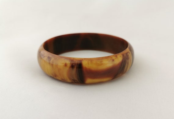 Bakelite Butterscotch / brown beautiful colour ba… - image 8