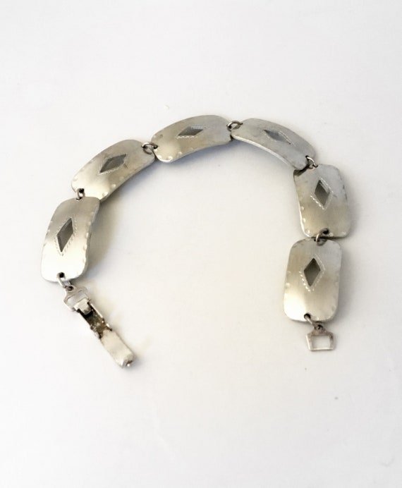 Charm signed bracelet in Pewter from North of Swe… - image 9