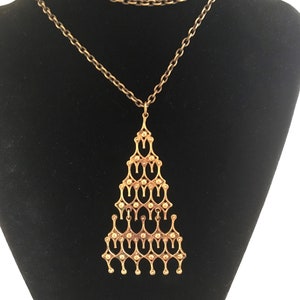 X-Large Necklace in Bronze from Finland 1970.