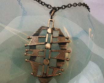 Necklace in Bronze from Finland 1970.