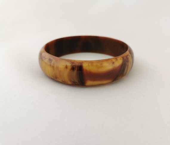 Bakelite Butterscotch / brown beautiful colour ba… - image 9