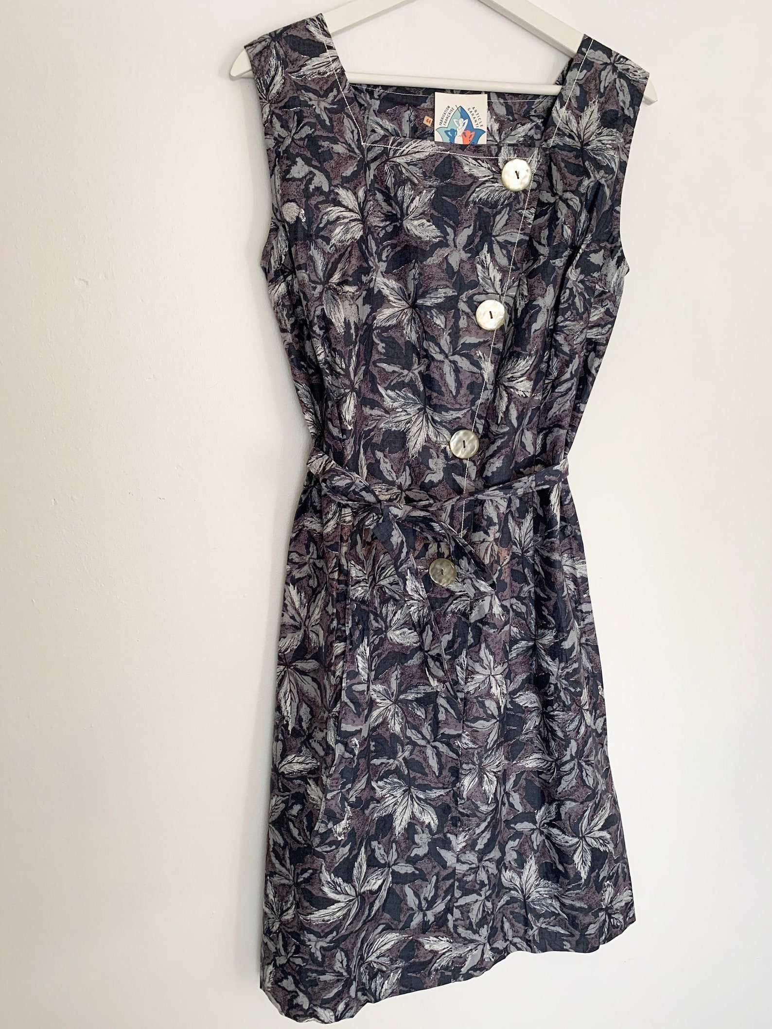 Anne Klein Petite Lace Button-Down Tie-Waist Midi Tea Dress Macy's