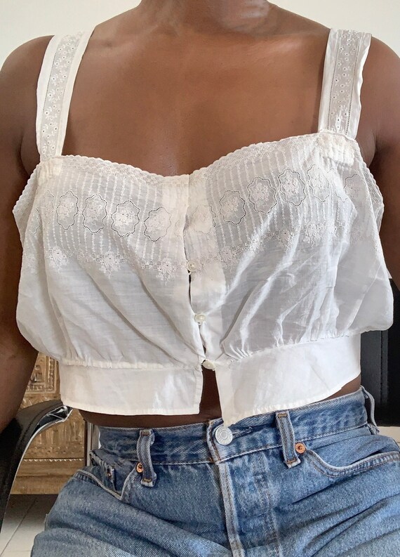 Embroidered Antique Camisole