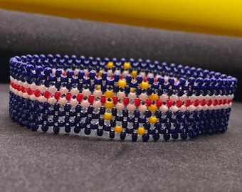 Cape Verde flag bracelet