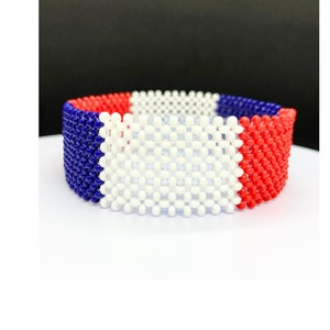 France flag bracelet