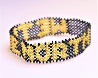 We the North bracelet, Toronto City bracelet, Raptors bracelet, Black and gold, Championship bracelet