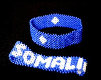Somalia flag bracelet