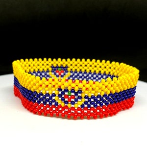 Ecuador flag bracelet