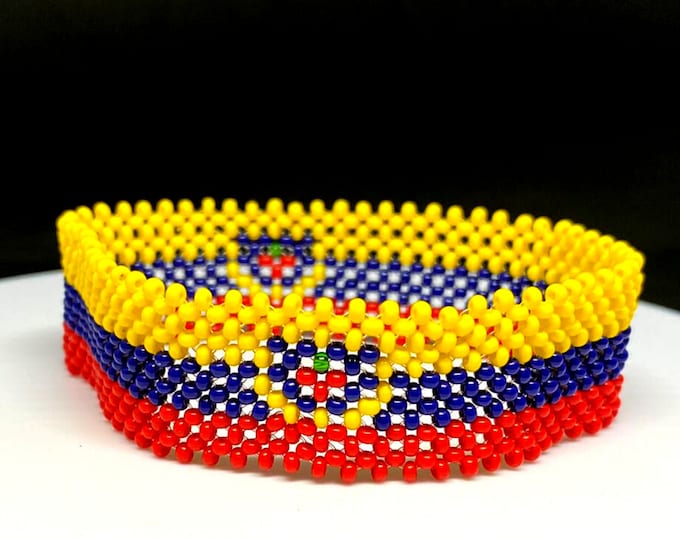 Ecuador flag bracelet