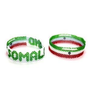 Somaliland flag bracelet