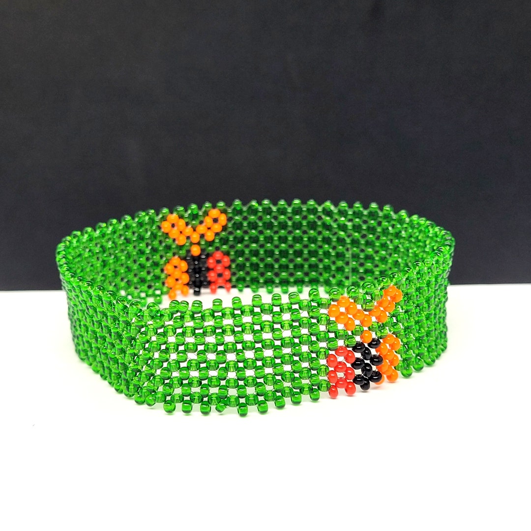 Zambia Flag Bracelet - Etsy