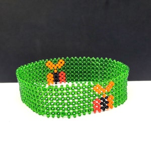 Zambia flag bracelet