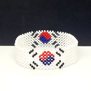 Südkorea Flagge Armband