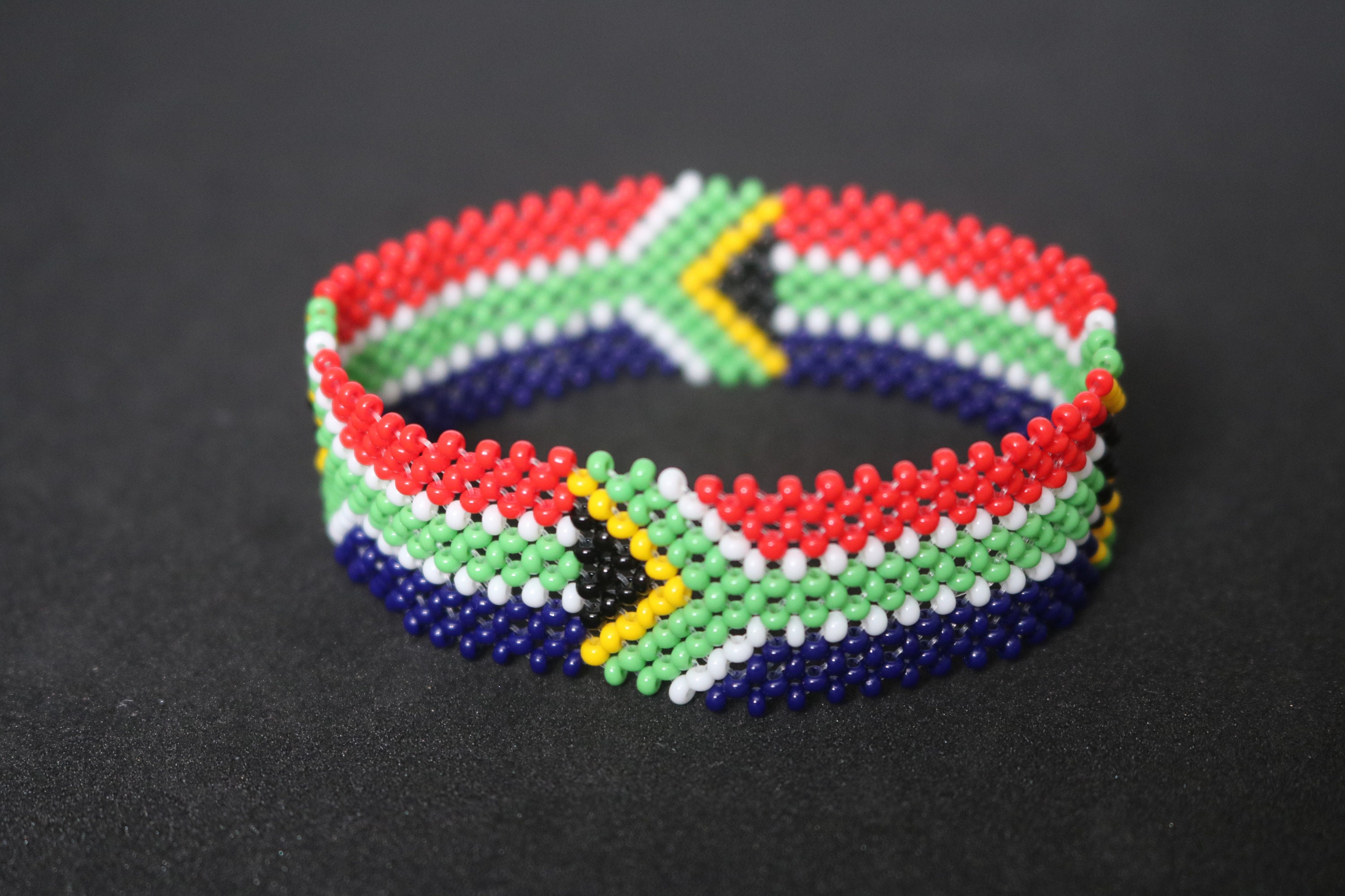 South Africa flag bracelet Proudly South African bracelet Etsy
