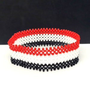 Yemen flag bracelet