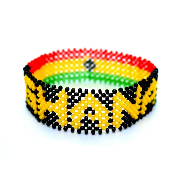 Ghana flag bracelet
