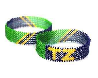 Mzalendo bracelet, Tanzania flag bracelet