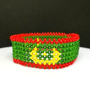 Mauritania flag bracelet