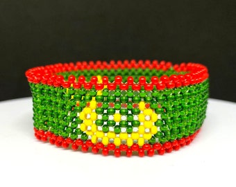Mauritania flag bracelet
