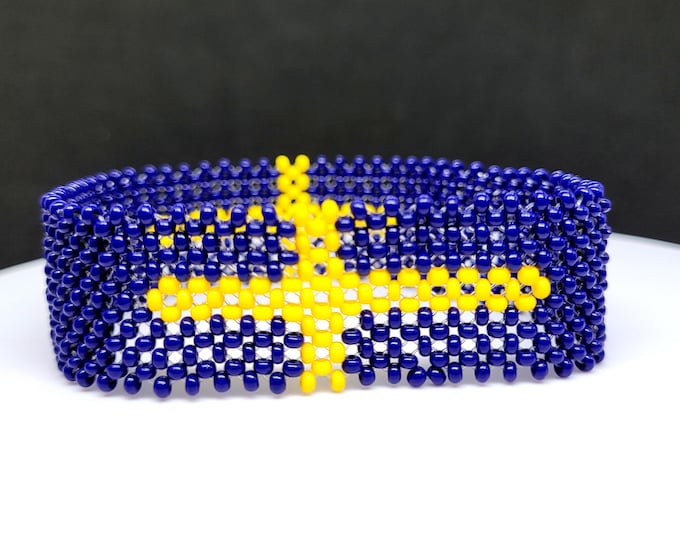 Sweden flag bracelet