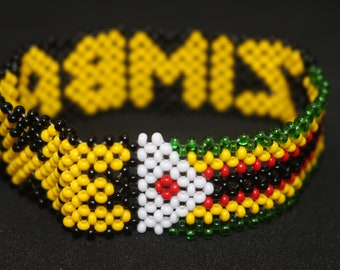 Pulsera personalizada de la bandera de Zimbabue