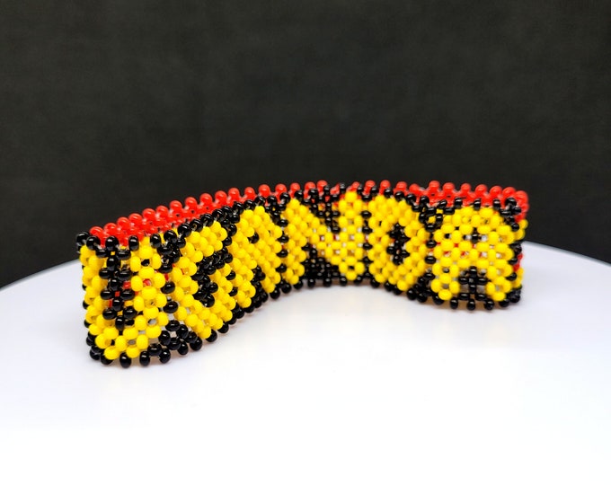 Uganda flag bracelet
