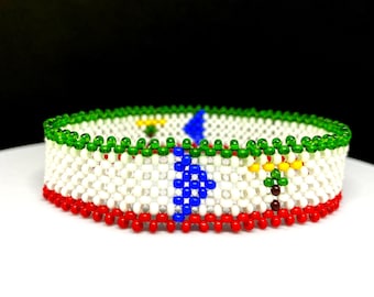 Equatorial Guinea flag bracelet