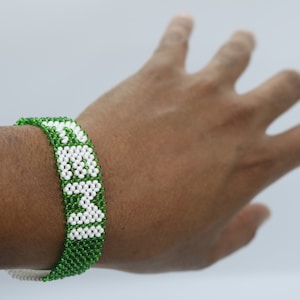 Bracelet drapeau nigérian
