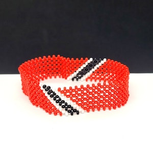 Trinidad and Tobago flag bracelet