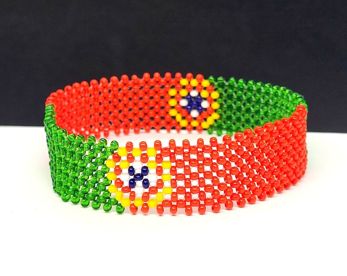 Portugal flag bracelet