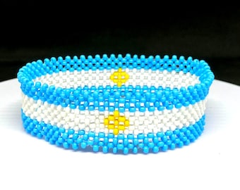 Argentina flag bracelet