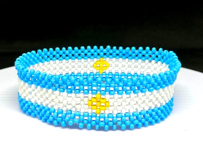 Argentina flag bracelet