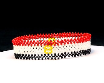 Egypt flag bracelet