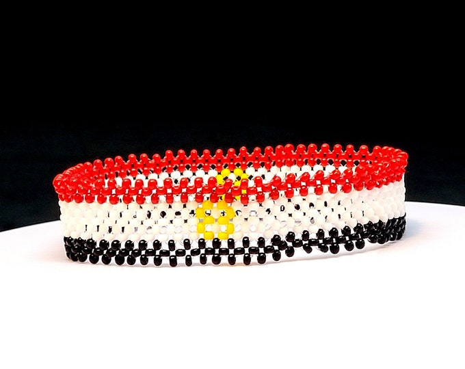 Egypt flag bracelet