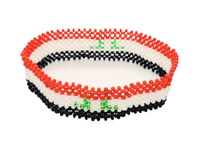 Iraq flag bracelet