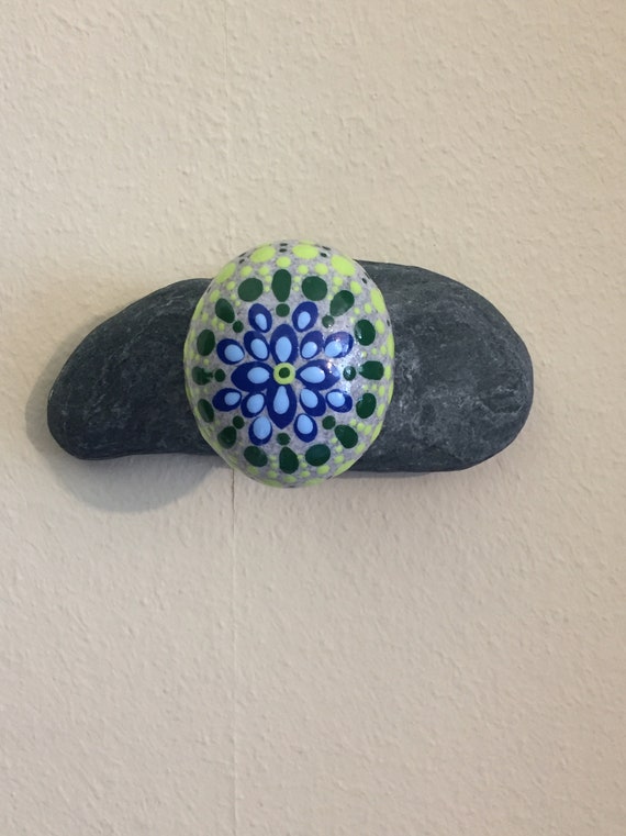 Mandala stone wall hooks wardrobe hooks UNIQUE Hooks & Fixtures Home