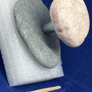 Natur Pur - wall hooks, furniture knobs, coat hooks - made of river stones