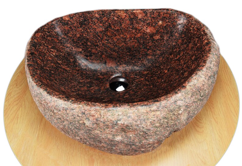 One Of A Kind Granite Stone Sink Etsy