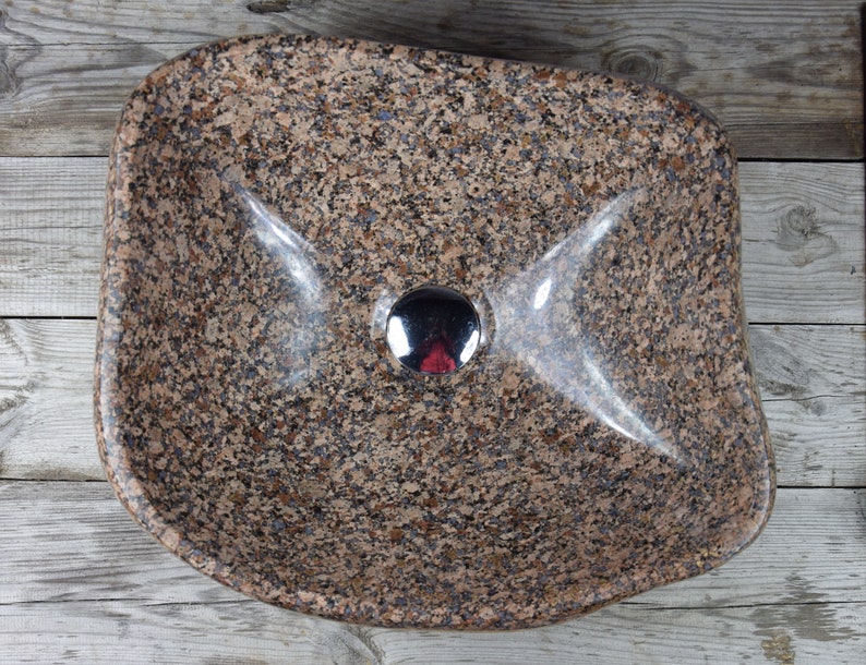 One Of A Kind Granite Stone Sink Etsy